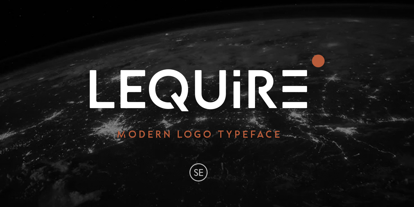 Lequire Font preview